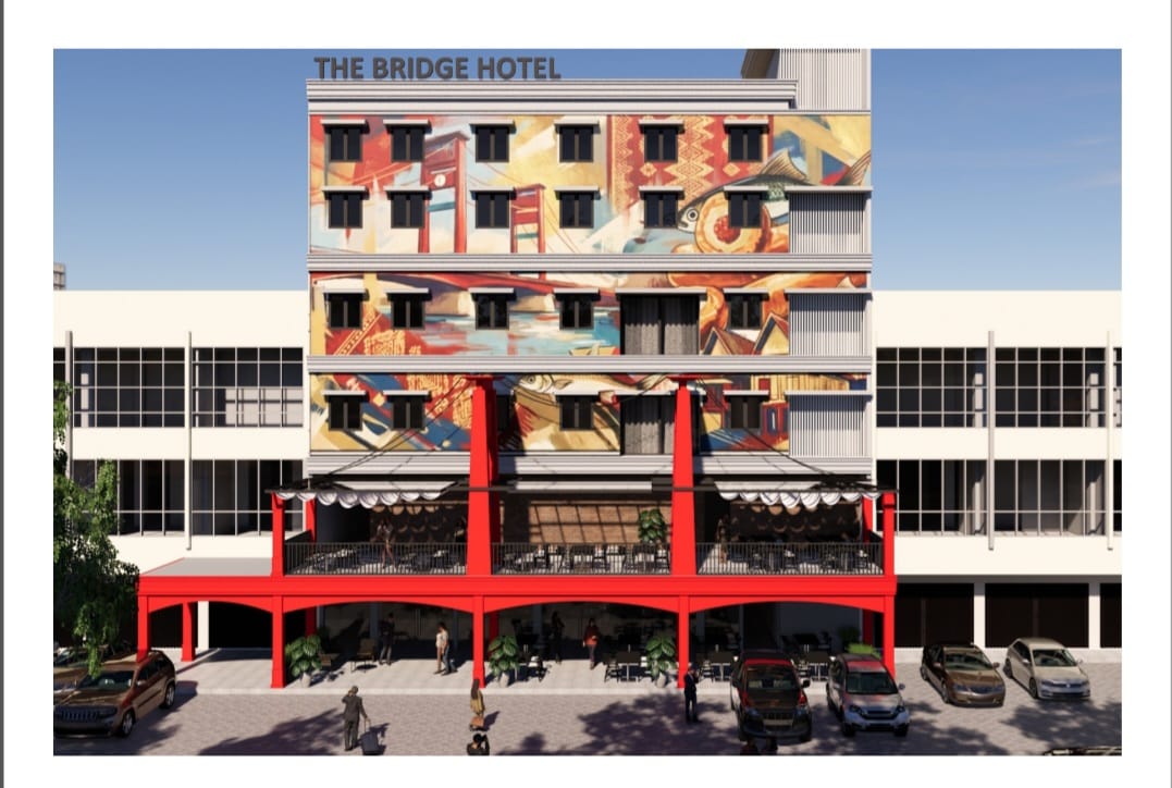 Proyek Pembangunan Hotel Bridge Palembang
